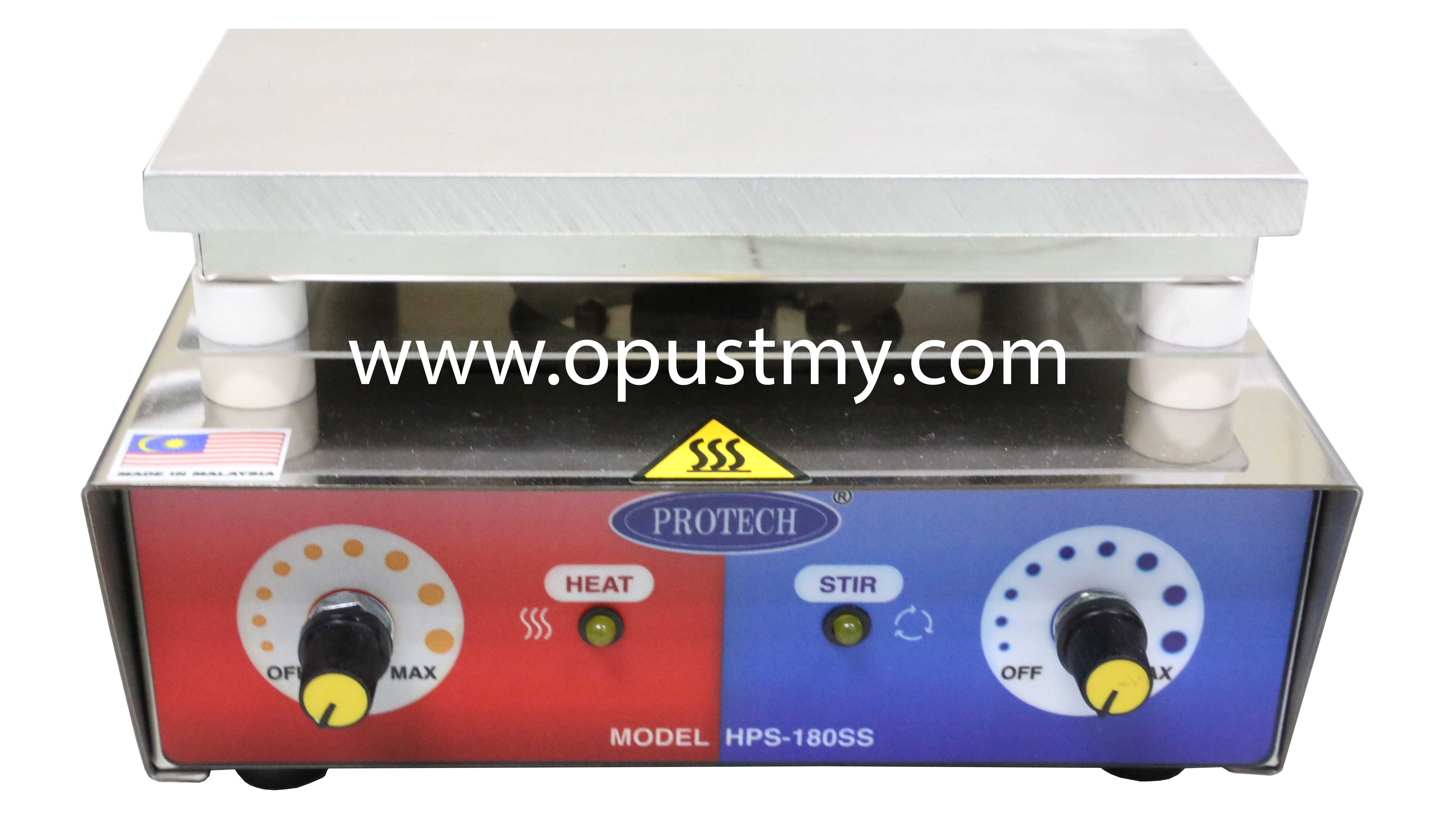 PROTECH 7" X 7" Stainless Steel Hot Plate Stirrer HPS180SS