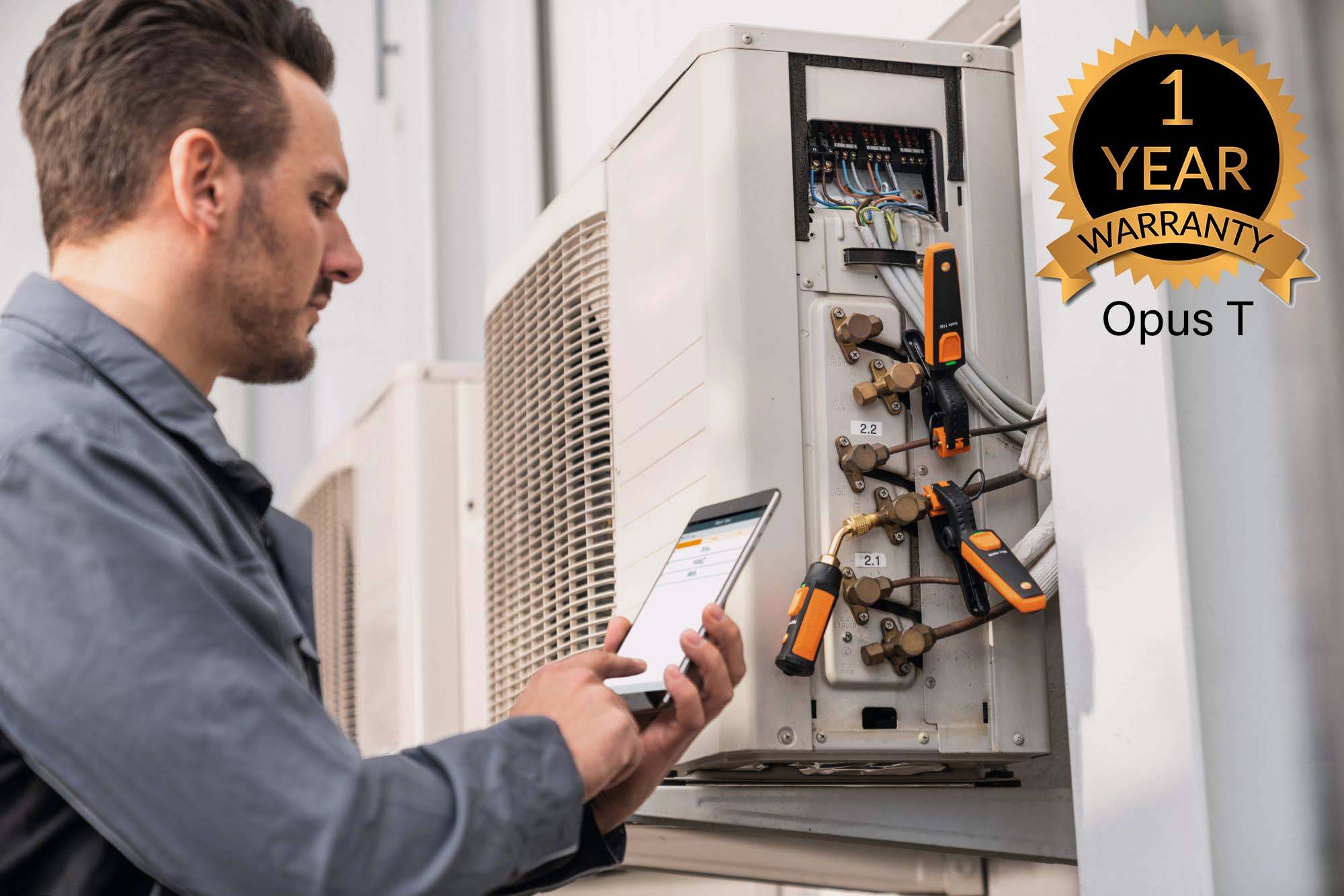 Opus T 0563 0002 41 testo Smart Probes AC & refrigeration test kit plus