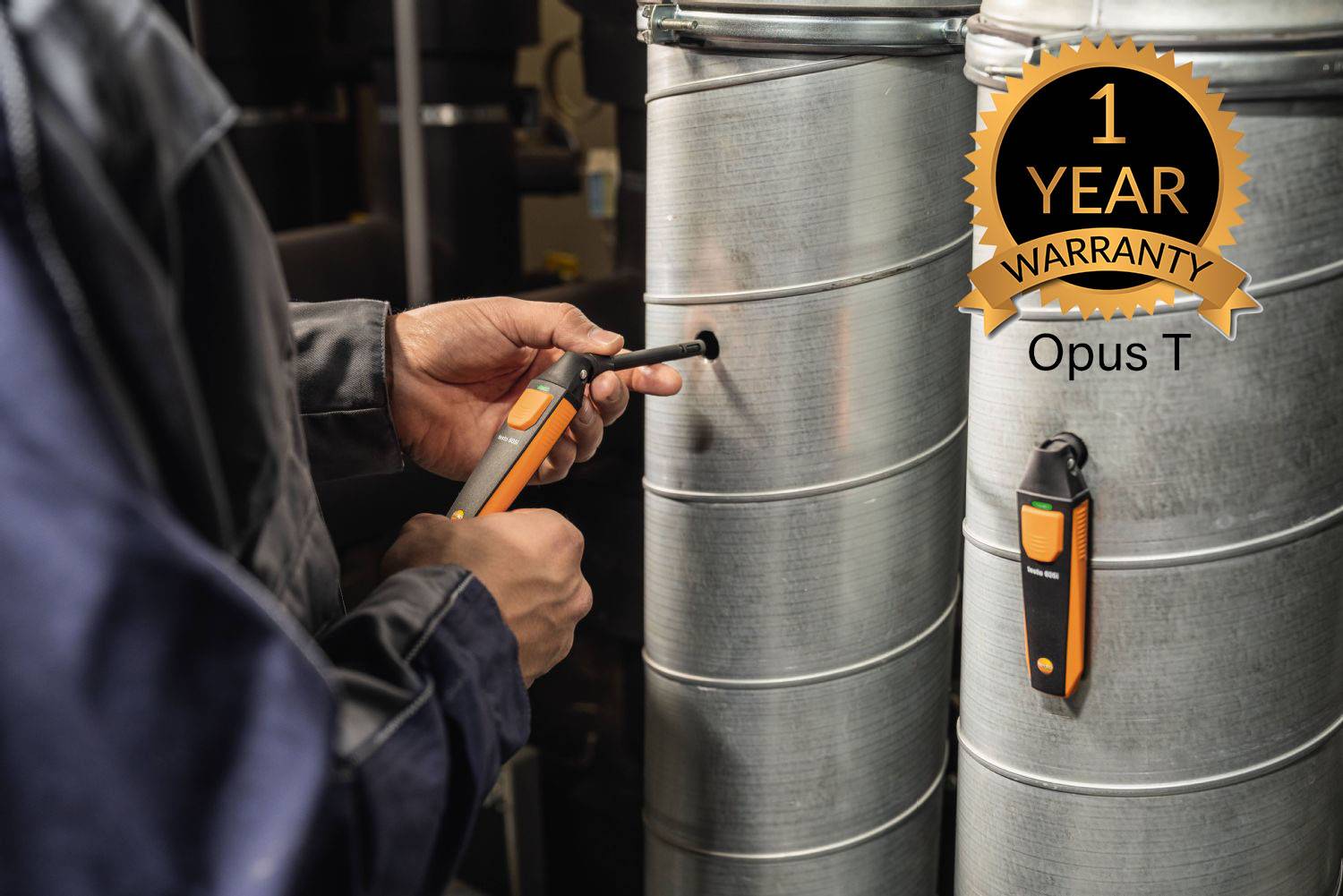 Opus T 0563 0002 41 testo Smart Probes AC & refrigeration test kit plus